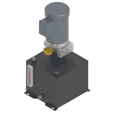 Power Unit,1 Stage,230/460VAC,1500 psi
