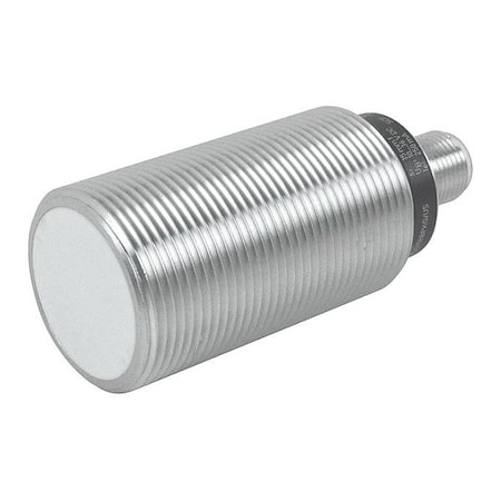 Cylindrical, Inductive Proximity Sensor, 30 mm Dia., Brass, M12, 3 Wires, Shielded