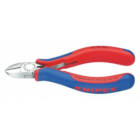 5 in 76 Diagonal Cutting Plier Standard Cut Oval Nose Uninsulated