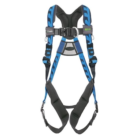 AirCore(TM) Full Body Harness, L/XL, 400 lb., Quick-Connect Chest/ Quick-Connect Leg Straps
