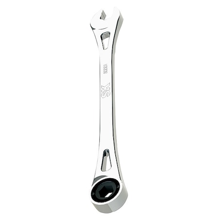 Ratcheting Wrench,Head Size 8mm