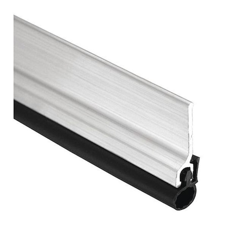 Door Frame Weatherstrip, Neoprene, 7ft, 4ft